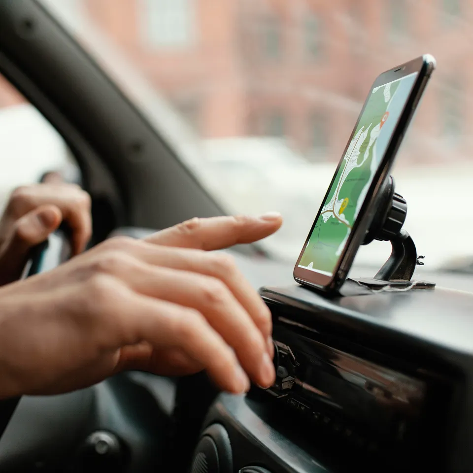 Soporte para Coche con Carga Inalámbrica